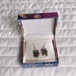 Alex & Ani Sterling Silver Earrings